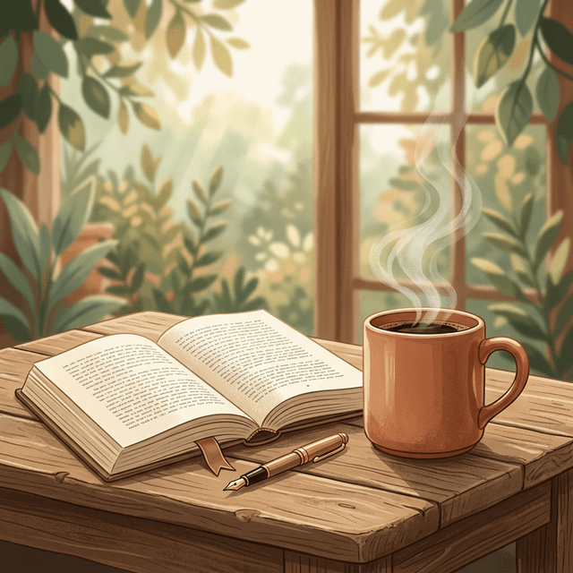 Illustrierter Journal-Impuls
