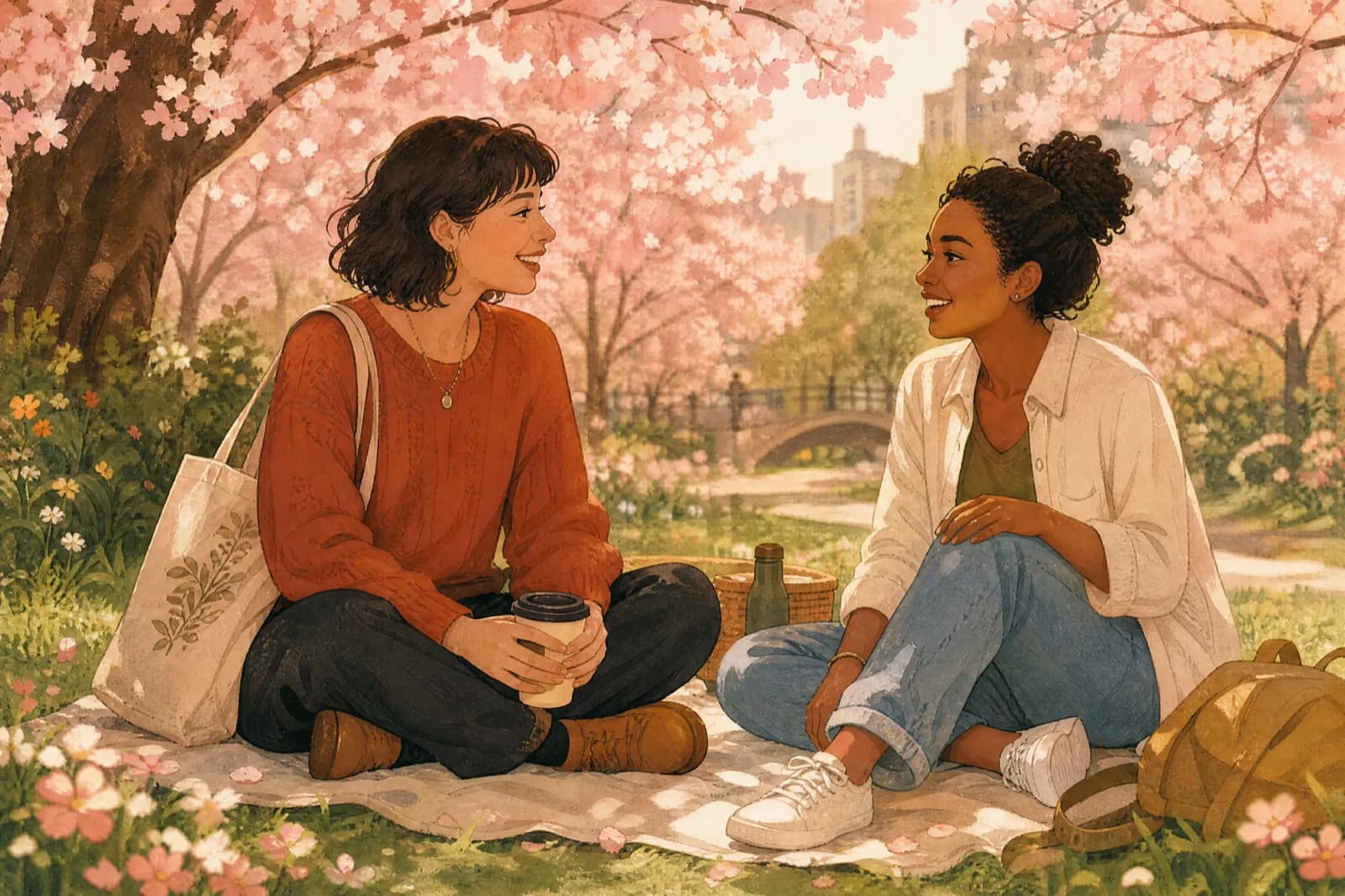 Frühling und neue Freundschaften: Der beste Zeitpunkt, um anzufangen