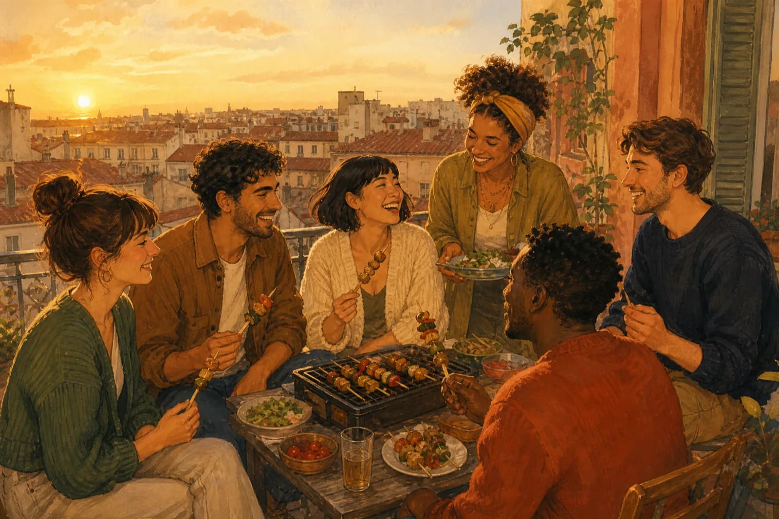 Grillabende und neue Freundschaften: Warum der Sommer der beste Start ist