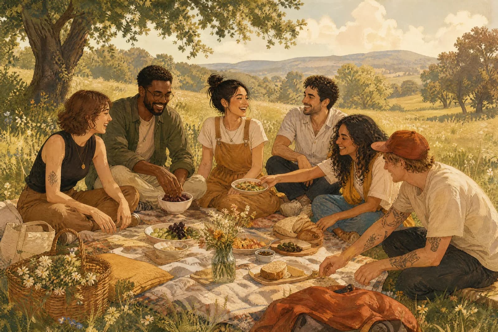 Picknick: Warum Wiesen-Treffen echte Verbindungen schaffen