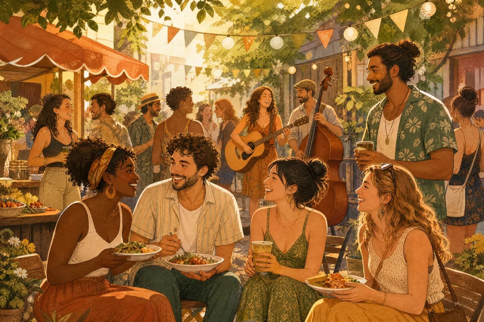 Sommerliche Begegnungen: Wie Feste und Festivals echte Verbindungen schaffen