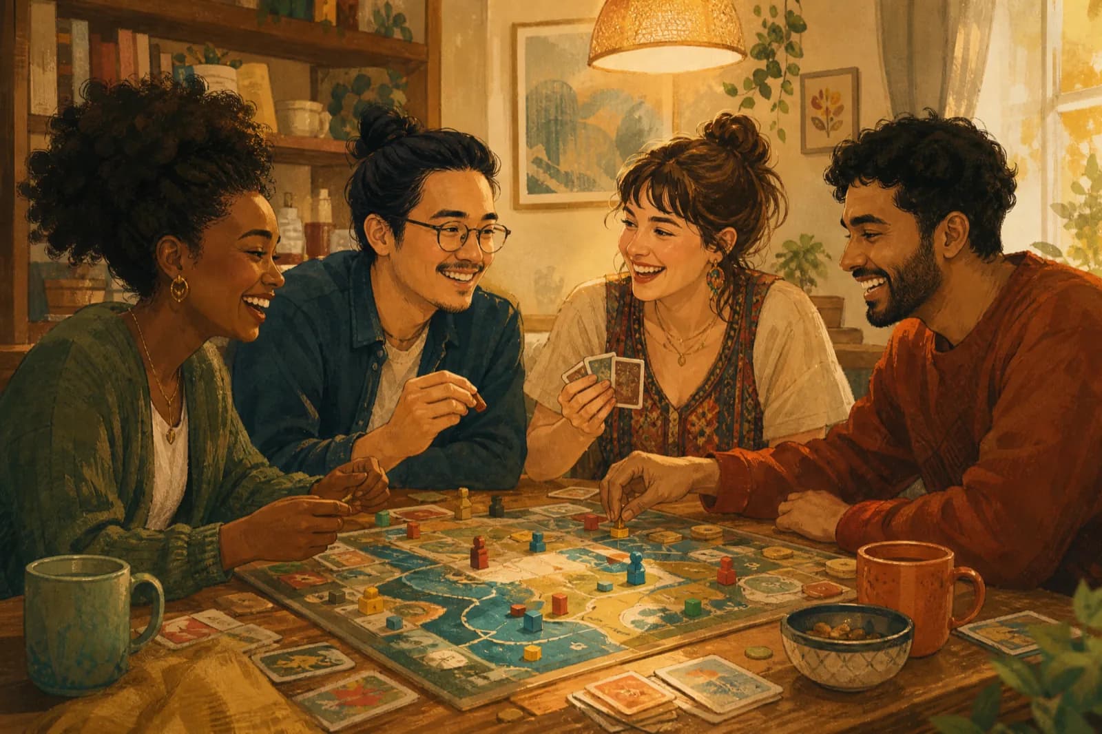 Spieleabend: Warum Brettspiele Freundschaften vertiefen