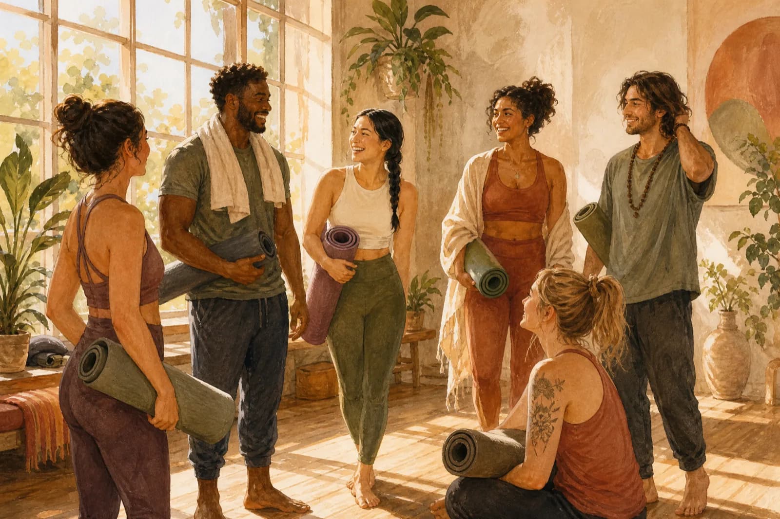 Yoga und Gemeinschaft: Wie du durch Yoga Gleichgesinnte findest